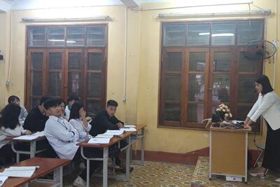 Thao giảng Tổ Toán - Lý